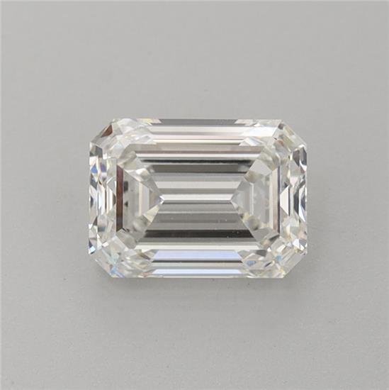 1.01ct G VVS2 Rare Carat Ideal Cut Emerald Lab Grown Diamond