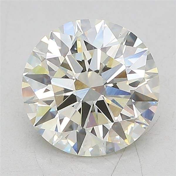 2.18ct J VS1 Rare Carat Ideal Cut Round Lab Grown Diamond