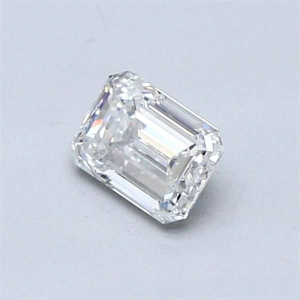 0.50ct G VVS2 Rare Carat Ideal Cut Emerald Diamond