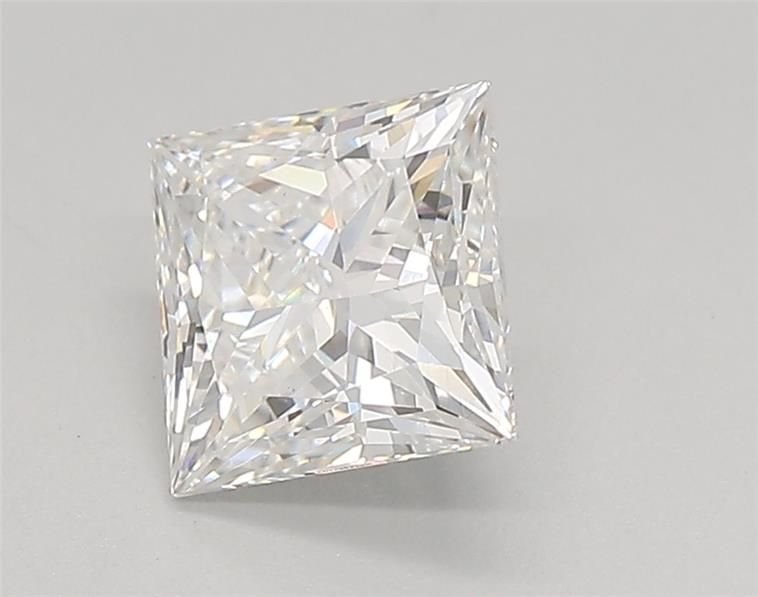 0.96ct E VVS2 Rare Carat Ideal Cut Princess Lab Grown Diamond