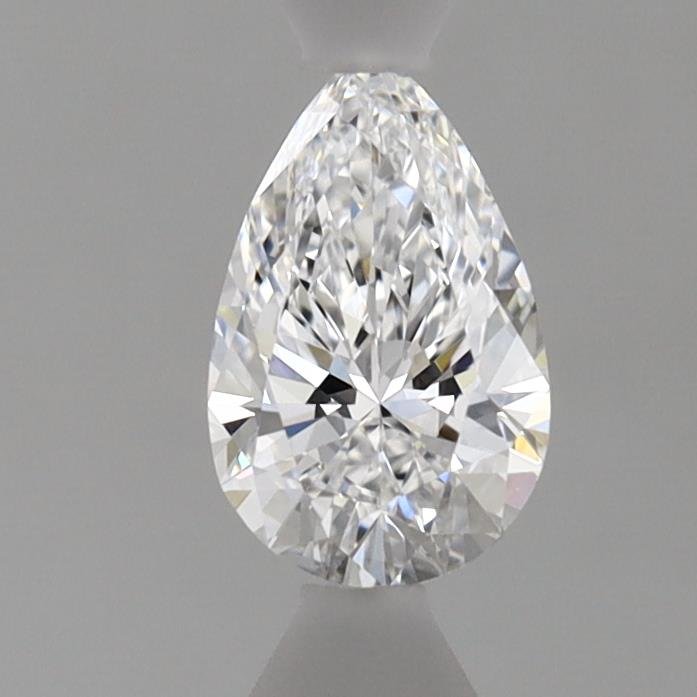 0.49ct D IF Rare Carat Ideal Cut Pear Lab Grown Diamond