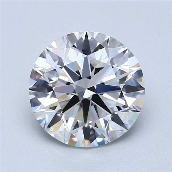 1.71ct E VS1 Rare Carat Ideal Cut Round Diamond