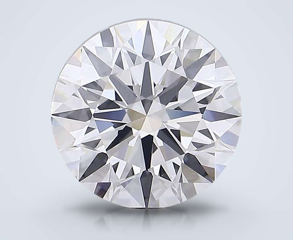 7.40 Carat Round Lab Diamond