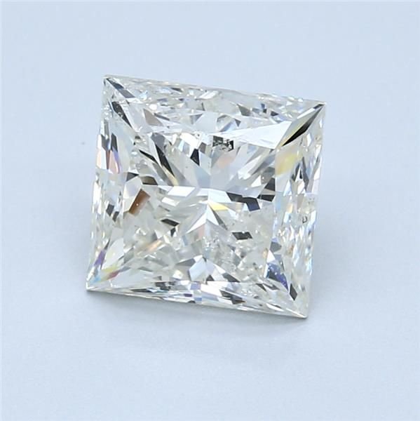 3.00ct J SI2 Very Good Cut Princess Diamond