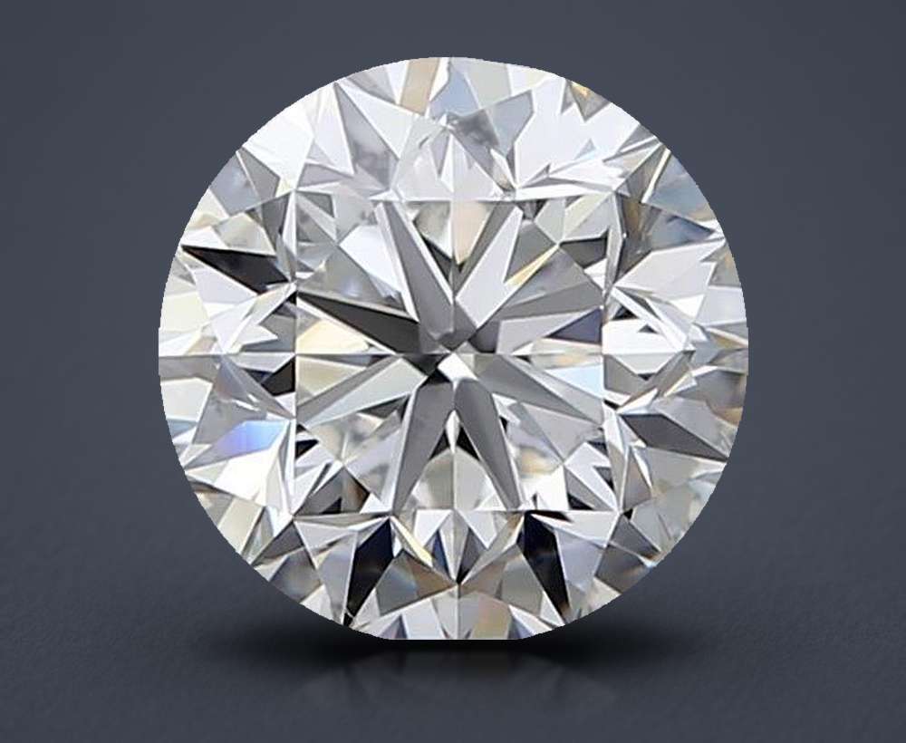 0.90 Carat Round Natural Diamond