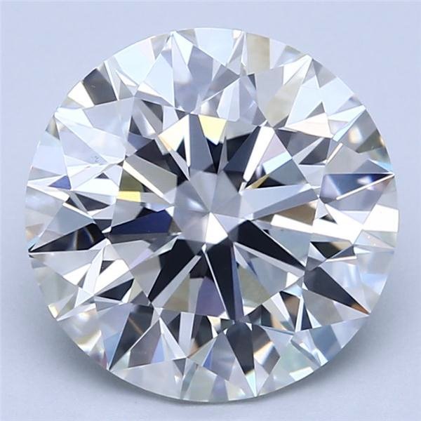 5.51ct G VVS2 Excellent Cut Round Lab Grown Diamond