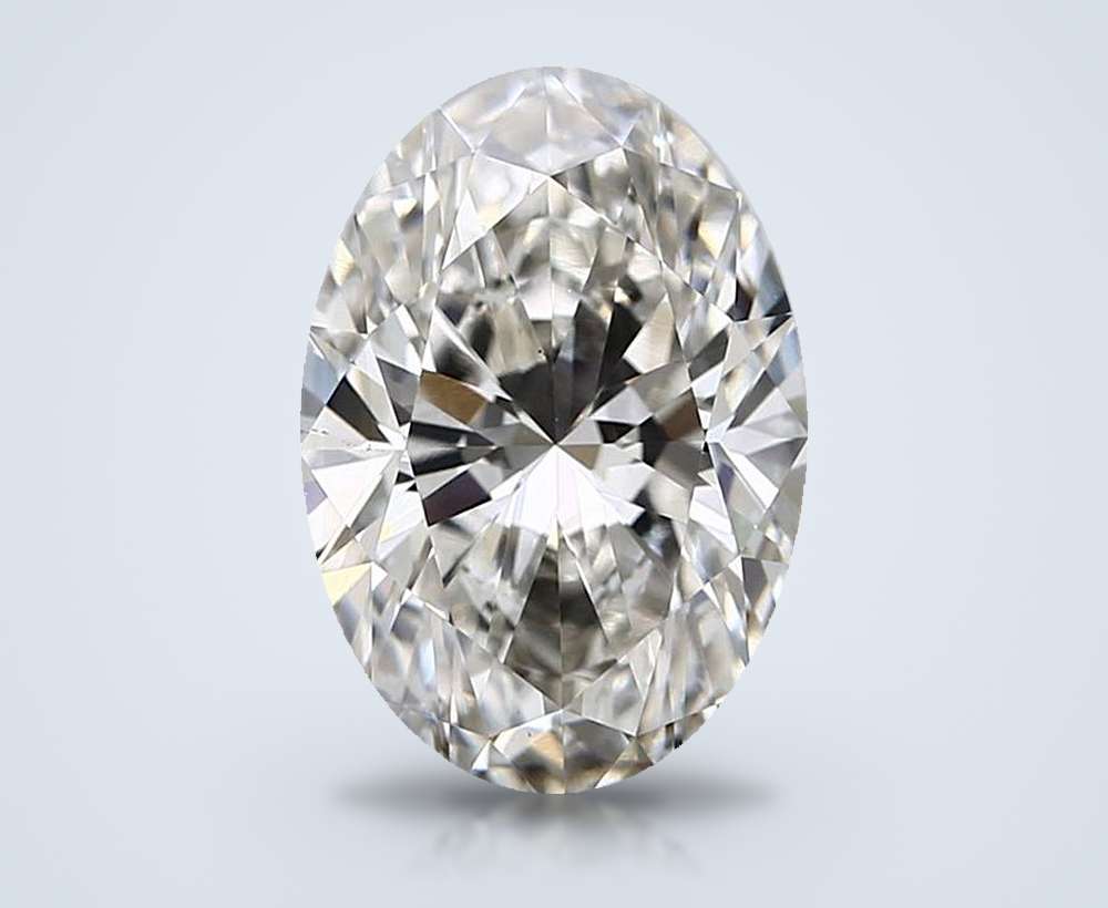 3.53 Carat Oval Lab Diamond