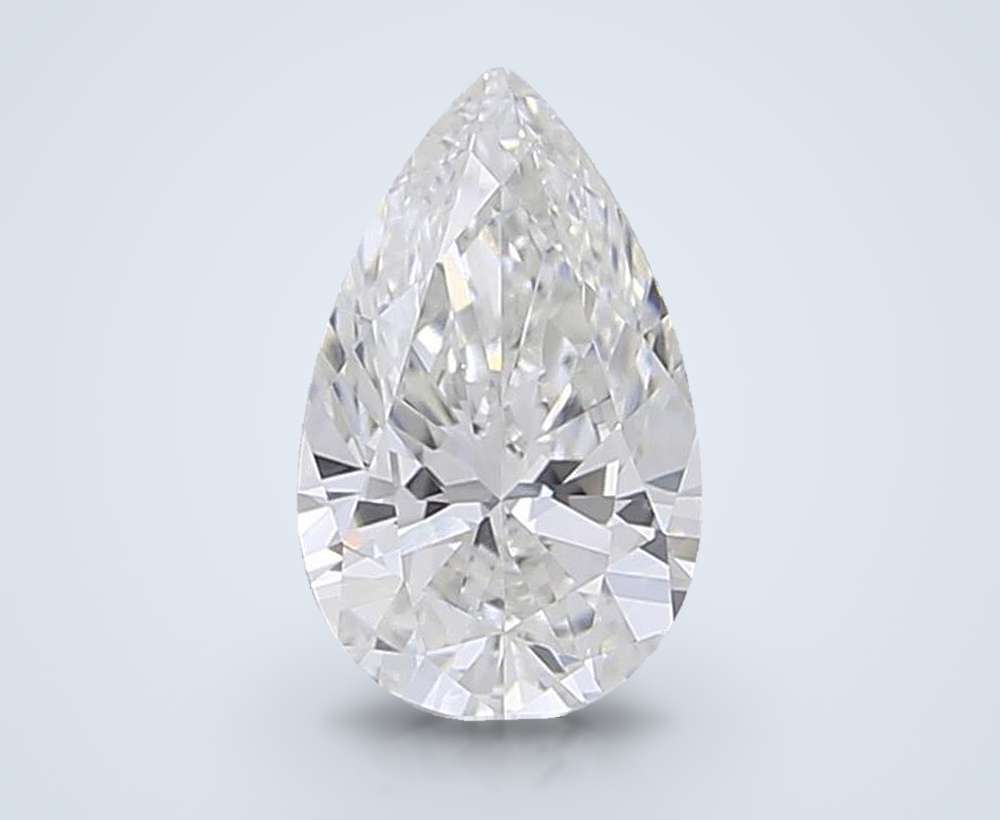 0.61 Carat Pear Lab Diamond