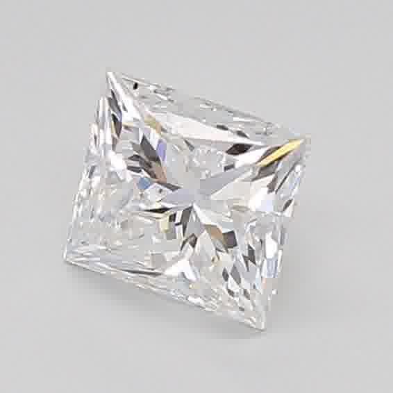 0.85ct E SI1 Very Good Cut Princess Diamond
