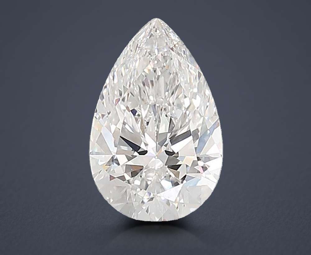 4.06 Carat Pear Lab Diamond