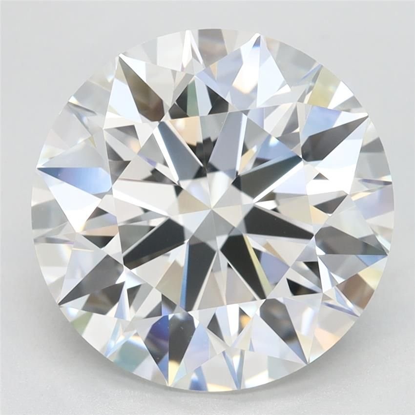 5.20ct E VVS1 Rare Carat Ideal Cut Round Lab Grown Diamond