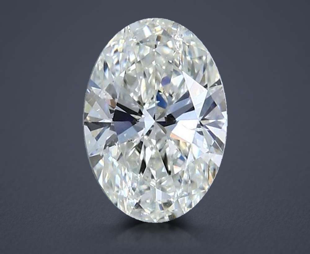 0.92 Carat Oval Natural Diamond