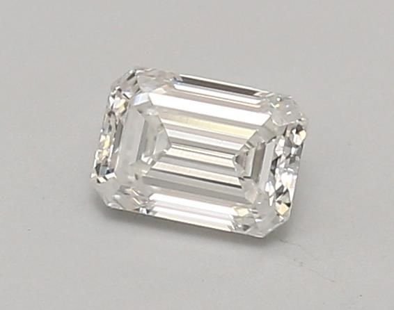 0.62ct E VVS2 Rare Carat Ideal Cut Emerald Lab Grown Diamond