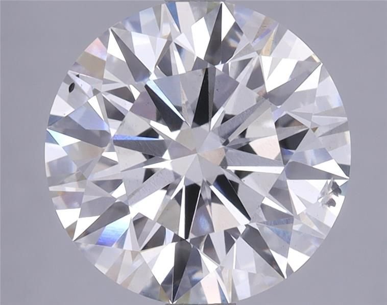 4.38ct G SI1 Rare Carat Ideal Cut Round Lab Grown Diamond