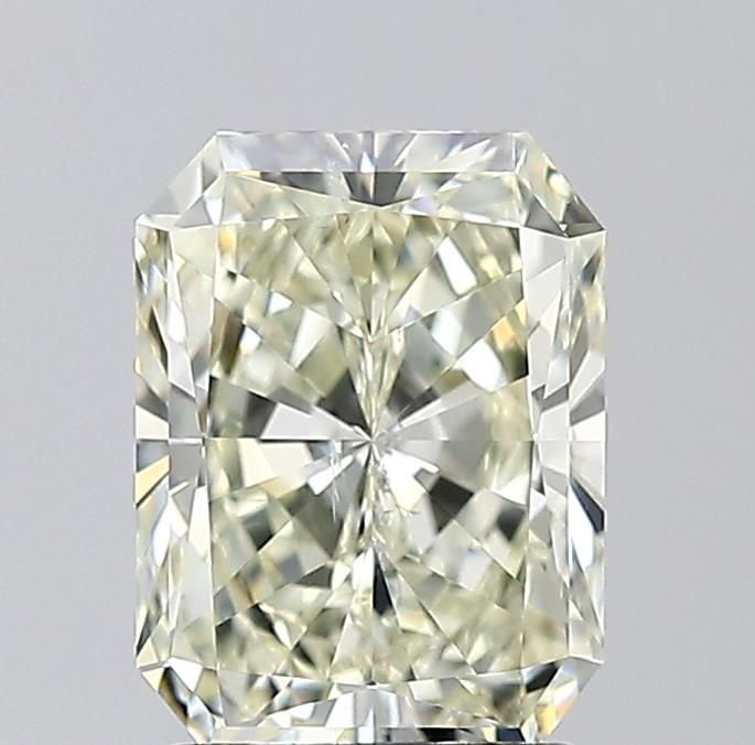 2.01ct K SI2 Rare Carat Ideal Cut Radiant Diamond