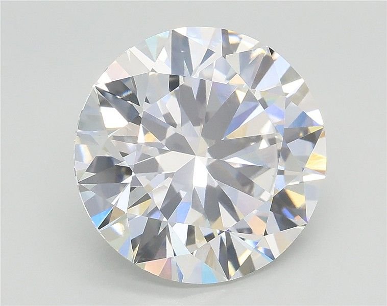 5.04ct E VVS2 Excellent Cut Round Lab Grown Diamond