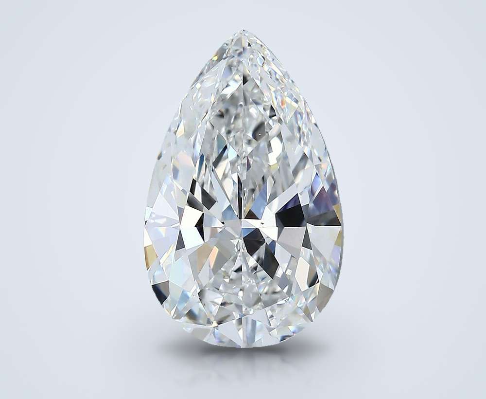 4.71 Carat Pear Natural Diamond