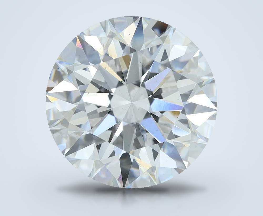 7.14 Carat Round Lab Diamond