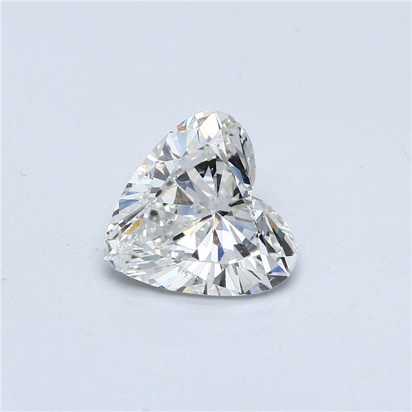3.03ct H SI1 Very Good Cut Heart Diamond