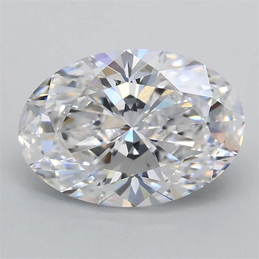 2.08ct D VVS2 Rare Carat Ideal Cut Oval Lab Grown Diamond
