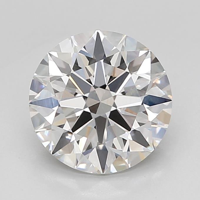 2.03ct F VVS2 Rare Carat Ideal Cut Round Lab Grown Diamond