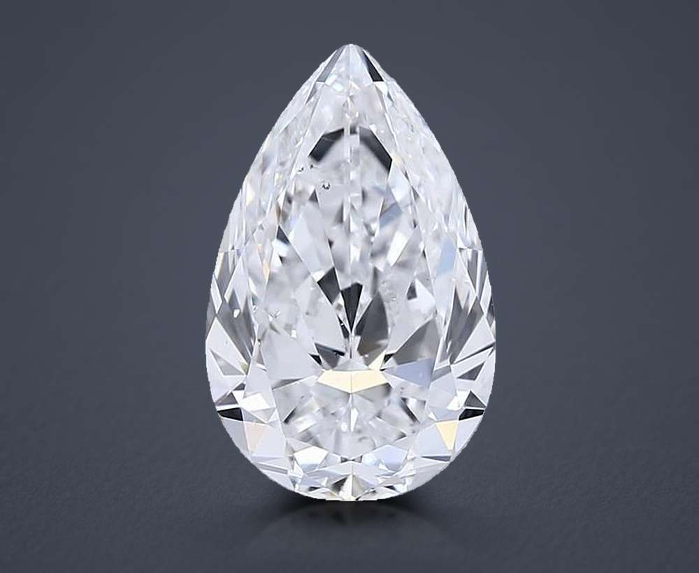 2.01 Carat Pear Natural Diamond