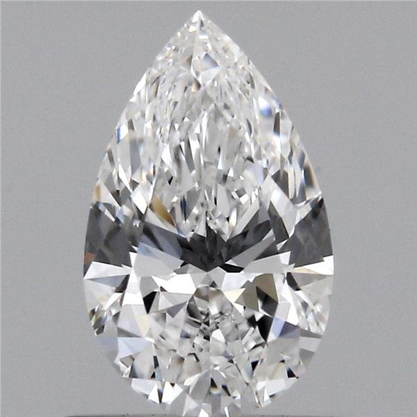 0.61ct E VS2 Rare Carat Ideal Cut Pear Lab Grown Diamond