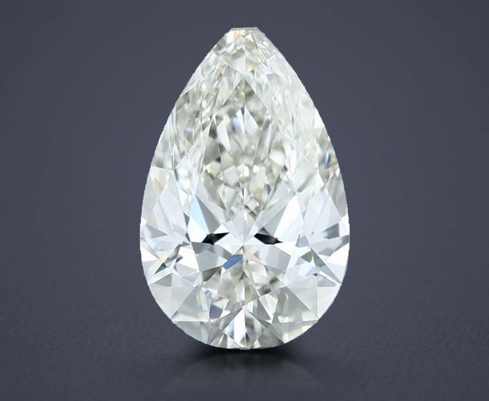 1.00 Carat Pear Natural Diamond