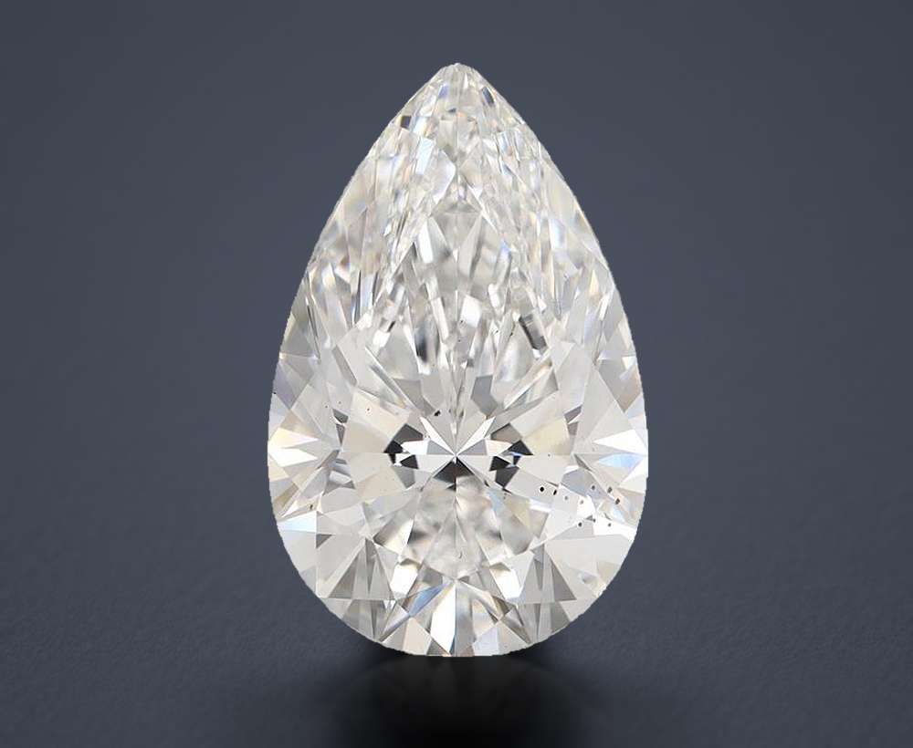 8.10 Carat Pear Lab Diamond
