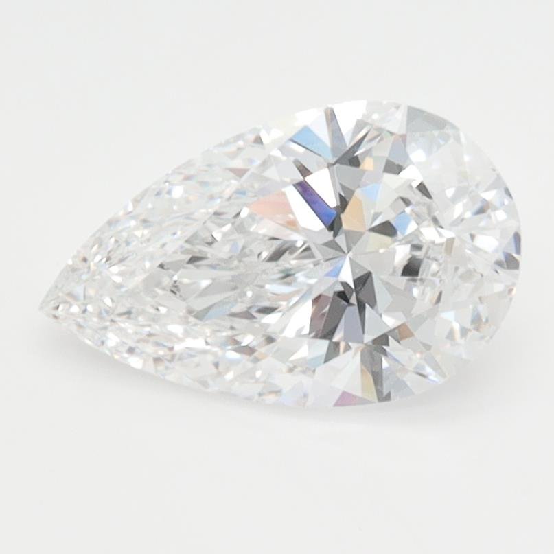 1.26ct D VVS1 Rare Carat Ideal Cut Pear Lab Grown Diamond