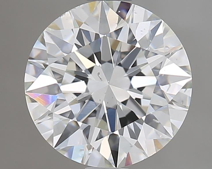 1.70ct D SI1 Rare Carat Ideal Cut Round Diamond