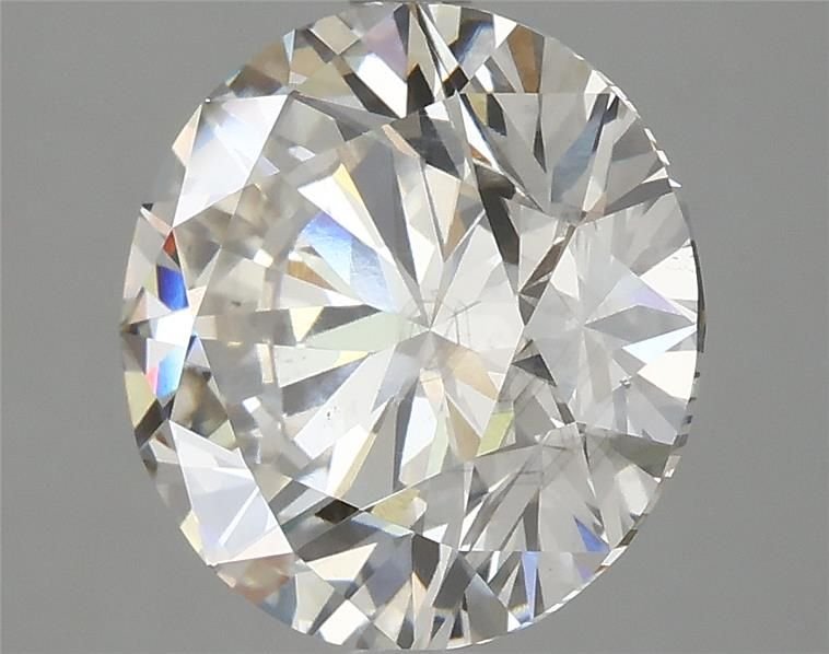 4.31ct I SI1 Rare Carat Ideal Cut Round Lab Grown Diamond