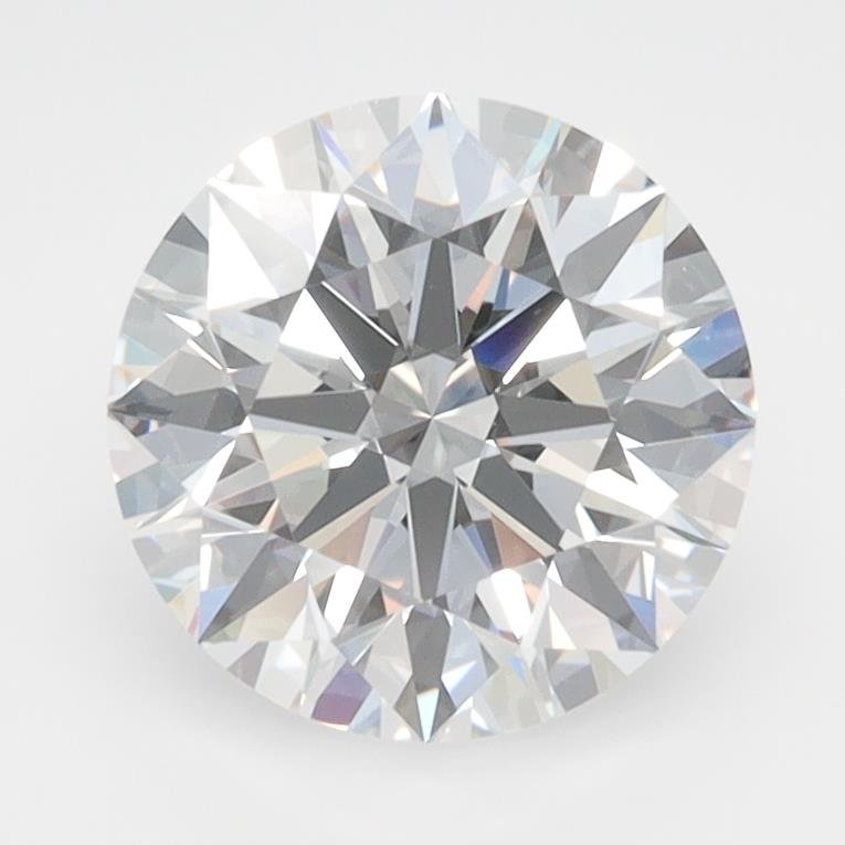 2.01ct D VVS1 Rare Carat Ideal Cut Round Lab Grown Diamond