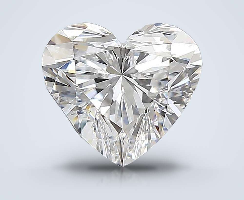 1.70 Carat Heart Natural Diamond