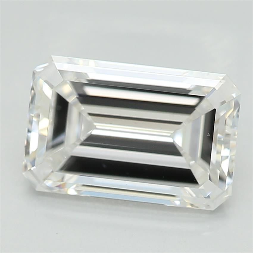 1.34ct E VS1 Rare Carat Ideal Cut Emerald Lab Grown Diamond