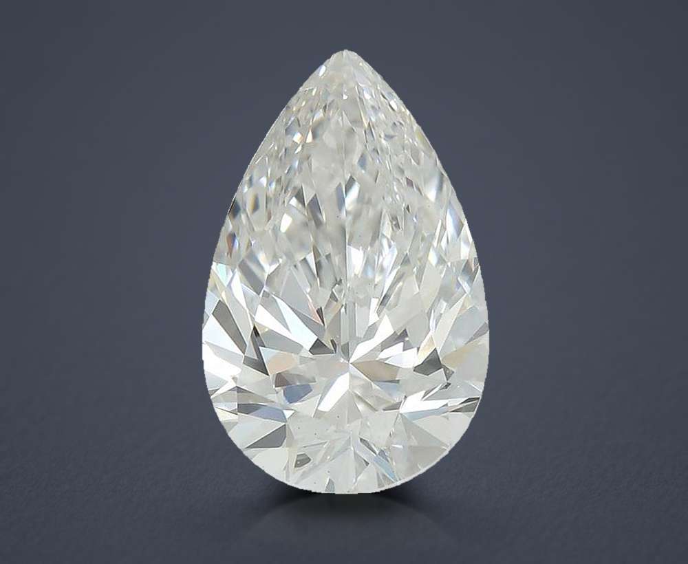 2.22 Carat Pear Lab Diamond