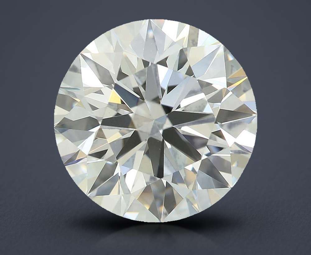 4.09 Carat Round Lab Diamond