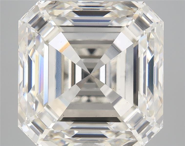 10.50ct H VS2 Rare Carat Ideal Cut Asscher Lab Grown Diamond