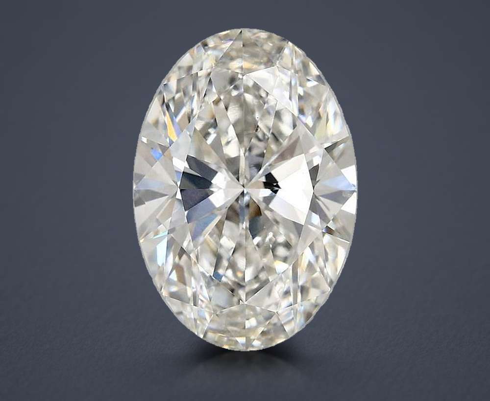 4.67 Carat Oval Lab Diamond