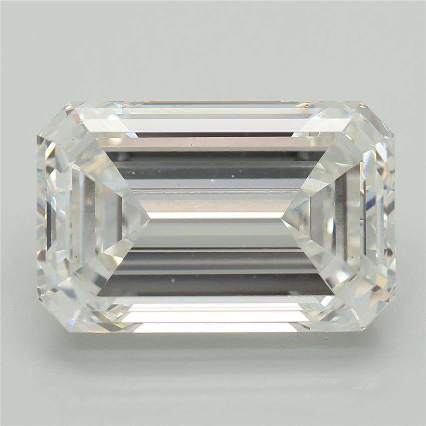 7.29ct F VS1 Very Good Cut Emerald Lab Grown Diamond