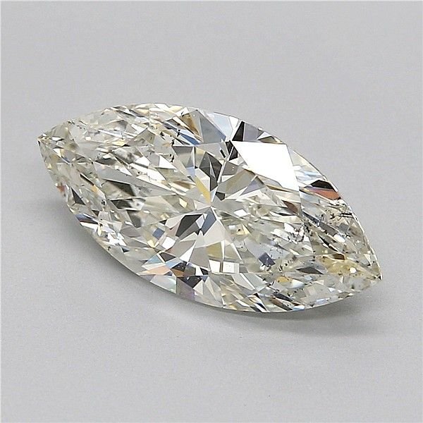 3.05ct J SI2 Rare Carat Ideal Cut Marquise Diamond