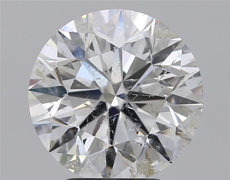 3.91ct G SI2 Excellent Cut Round Diamond