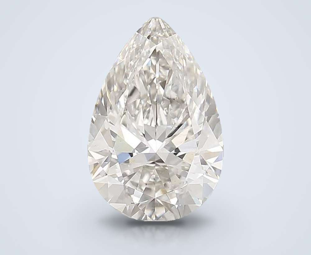 2.40 Carat Pear Lab Diamond