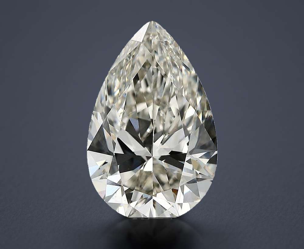 6.71 Carat Pear Lab Diamond
