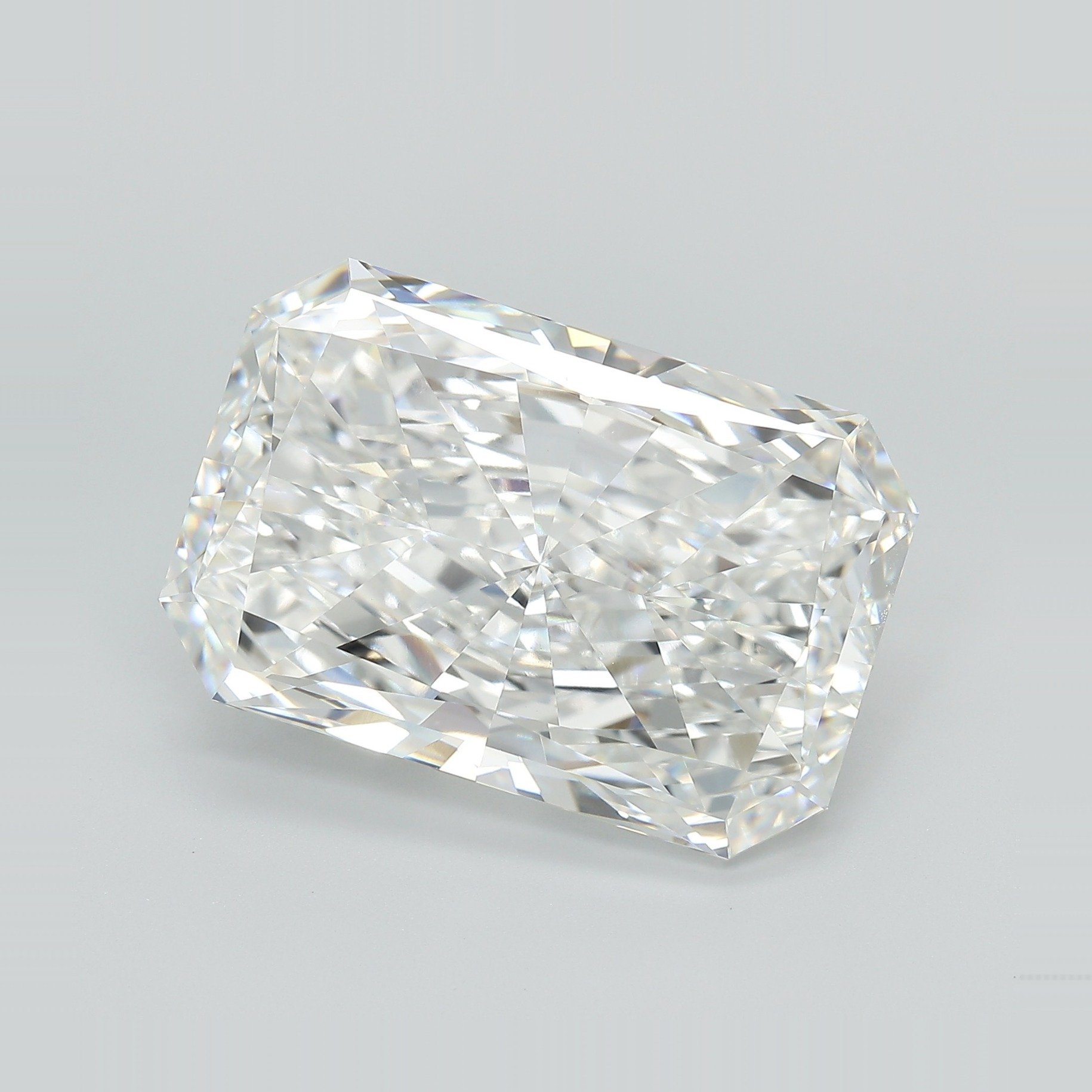 14.32ct F VVS2 Very Good Cut Radiant Lab Grown Diamond