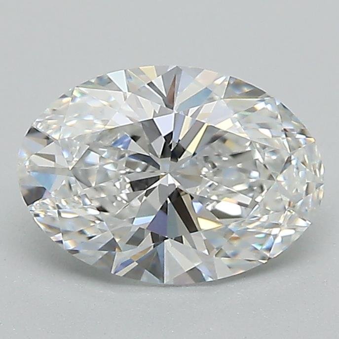 1.27ct D VVS2 Rare Carat Ideal Cut Oval Lab Grown Diamond