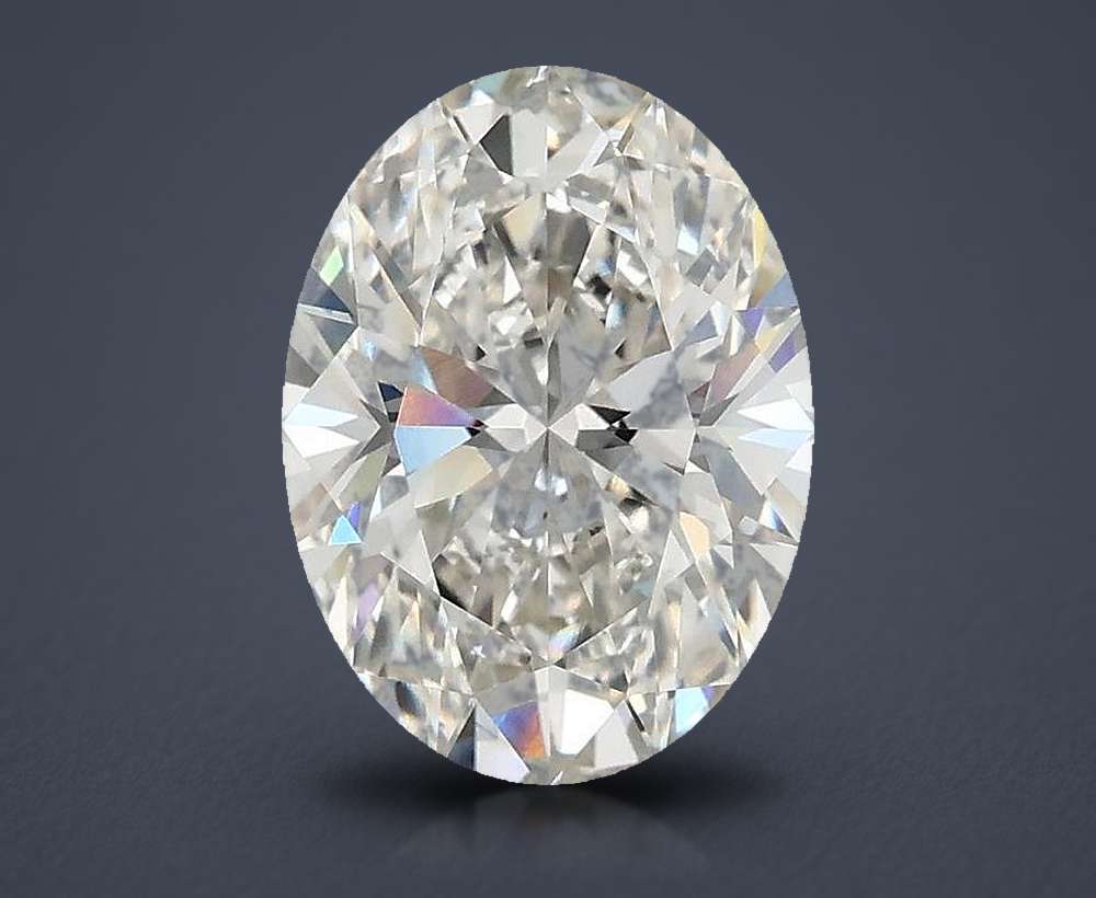 2.57 Carat Oval Lab Diamond