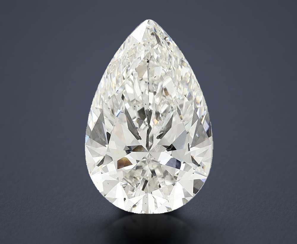 9.06 Carat Pear Lab Diamond