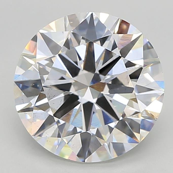 5.02ct E VS2 Excellent Cut Round Lab Grown Diamond