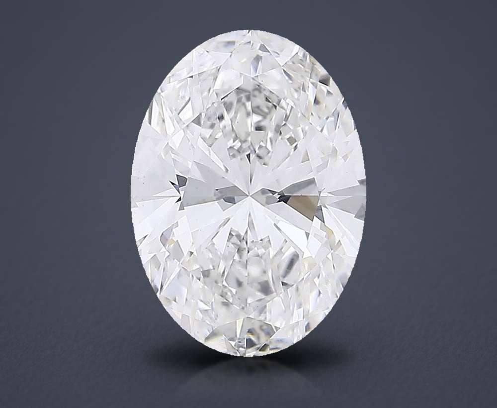 11.07 Carat Oval Lab Diamond